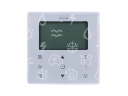 ovladač nástěnný s kabelem SINCLAIR s LCD displejem pro vnitřní jednotky ze série SDV5 (SWC-86E)